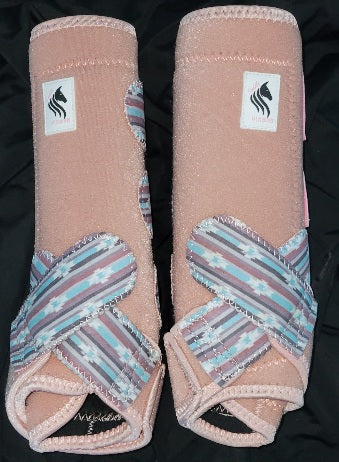 PRE-ORDER Blushing Aztec Horse Sport Boots