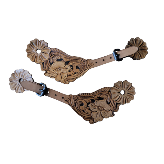 Floral Spur Straps